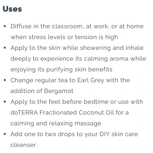 Bergamot Essential Oil - doTERRA, 15 ml - Picture 8 of 10